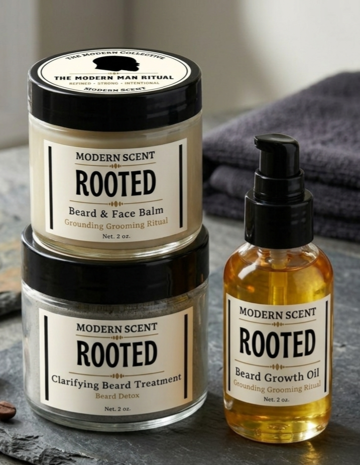 Rooted Luxury Ritual Experience | Men’s Beard & Grooming Self-Care Set