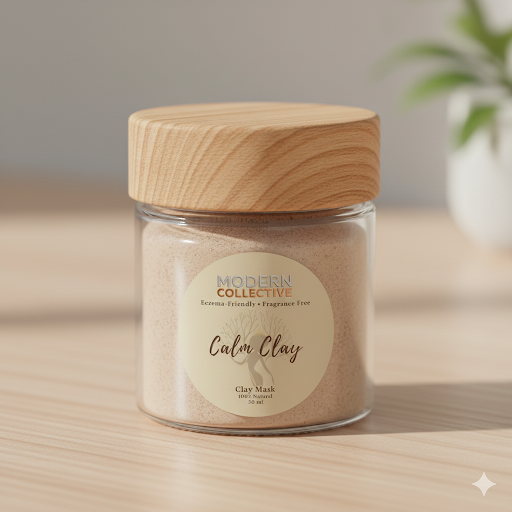 Calm Clay Mask Set (Includes bowl + spatula)