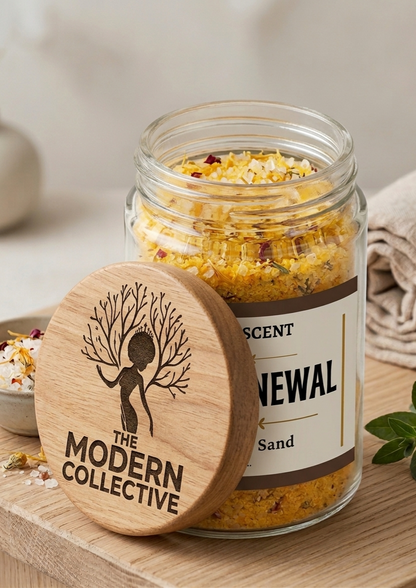 Detox Bath Sand Collection | Luxury Mineral Bath Soaks for Relaxation & Wellness