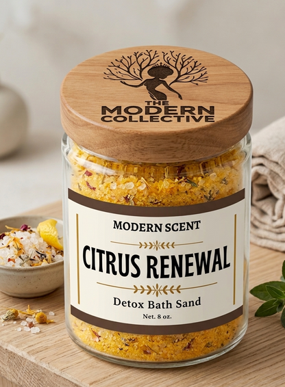 Detox Bath Sand Collection | Luxury Mineral Bath Soaks for Relaxation & Wellness