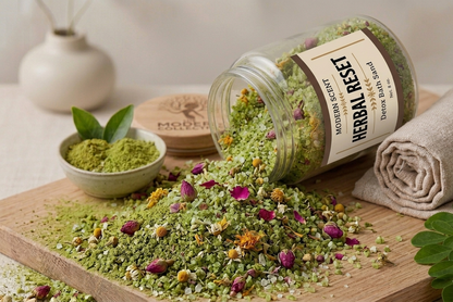Detox Bath Sand Collection | Luxury Mineral Bath Soaks for Relaxation & Wellness