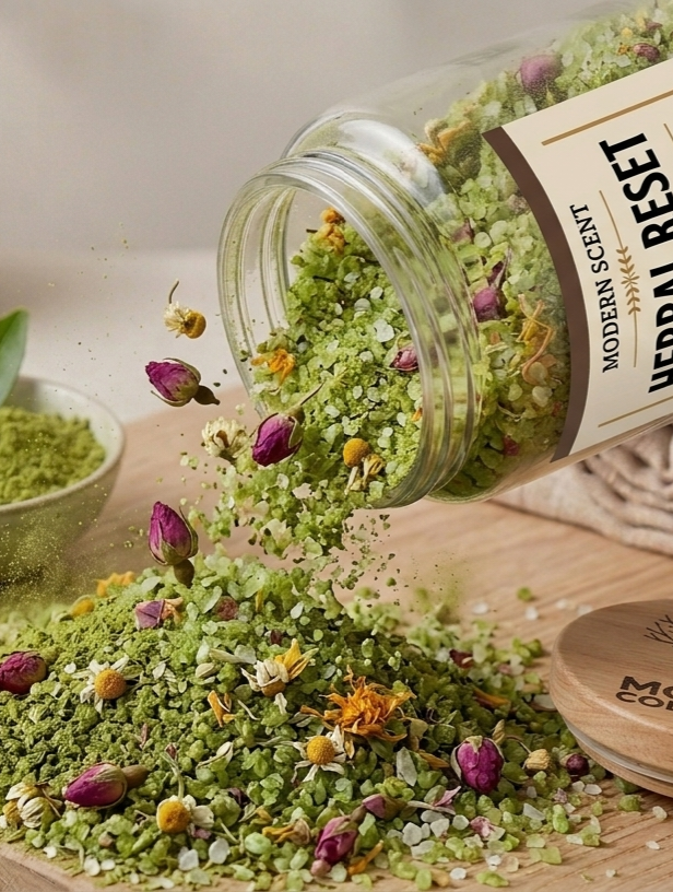 Detox Bath Sand Collection | Luxury Mineral Bath Soaks for Relaxation & Wellness