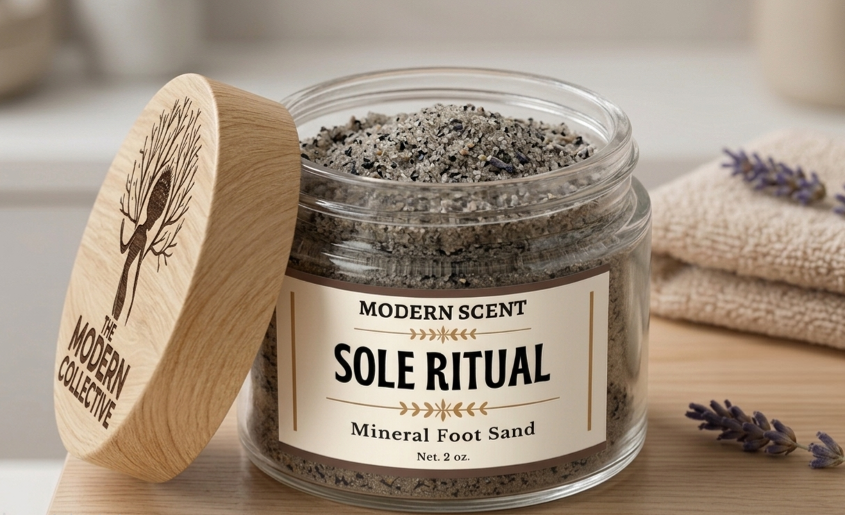 Sole Ritual Mineral Foot Sand | Detoxifying Foot Soak for Tired Feet