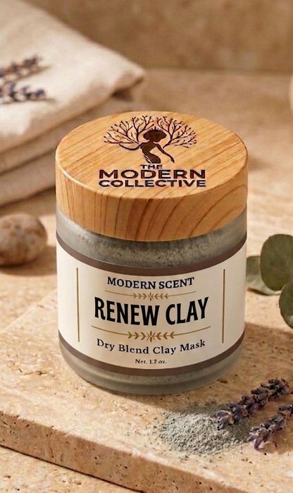 Balance & Renew Clay Masks | Botanical Clay Ritual for Clear & Radiant Skin