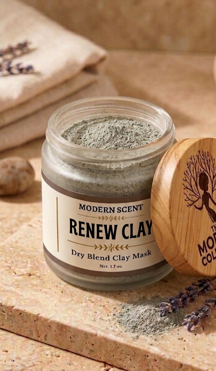Balance & Renew Clay Masks | Botanical Clay Ritual for Clear & Radiant Skin