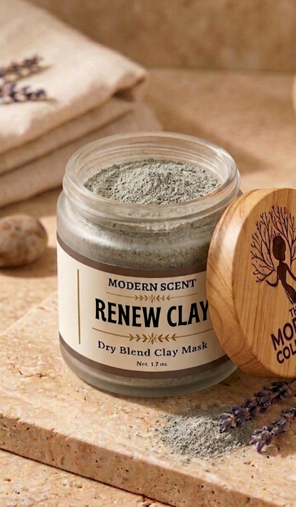 Balance & Renew Clay Masks | Botanical Clay Ritual for Clear & Radiant Skin