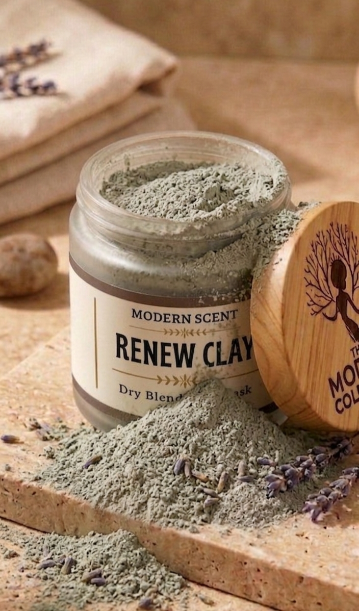 Balance & Renew Clay Masks | Botanical Clay Ritual for Clear & Radiant Skin