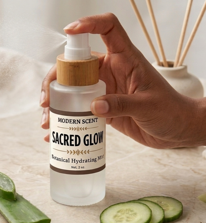Sacred Glow Botanical Mist | Hydrating Rose Facial & Body Mist