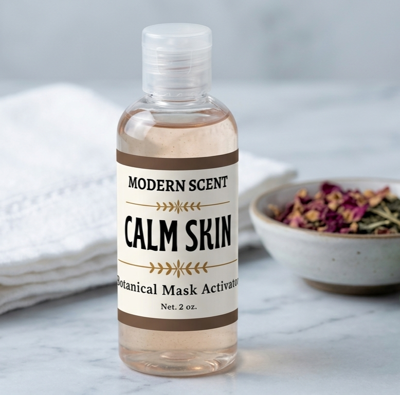 Calm Skin Botanical Mask Activator | Hydrating Clay Mask Solution