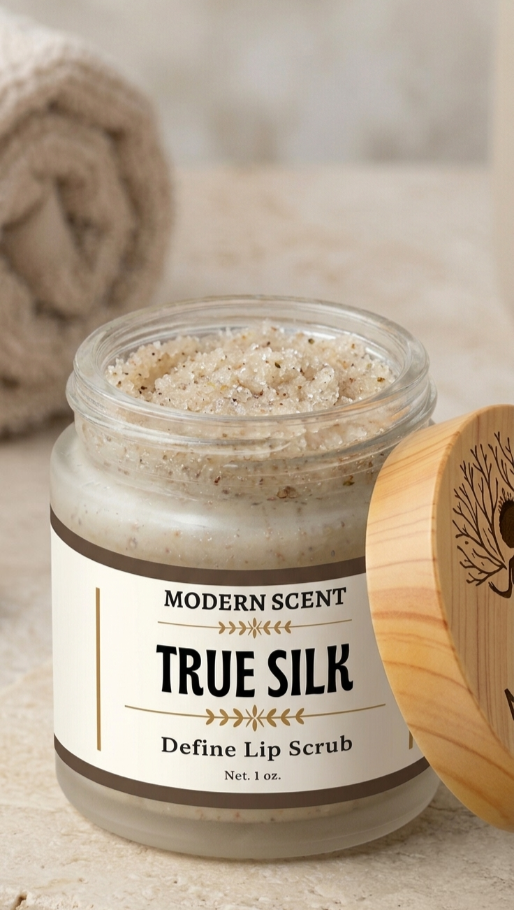 True Silk Lip Duo | Define + Radiance Lip Scrub & Balm Set