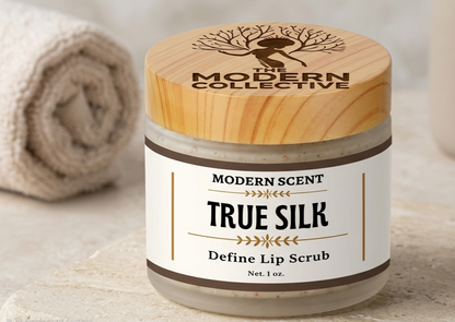 True Silk Lip Duo | Define + Radiance Lip Scrub & Balm Set