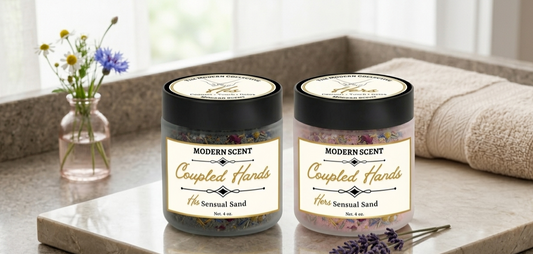 His & Hers Sensual Detox Sand | Luxury Couples Bath Soak Ritual