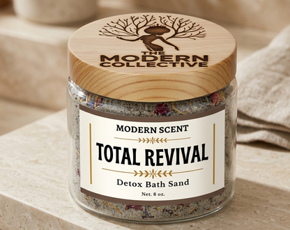 Detox Bath Sand Collection | Luxury Mineral Bath Soaks for Relaxation & Wellness