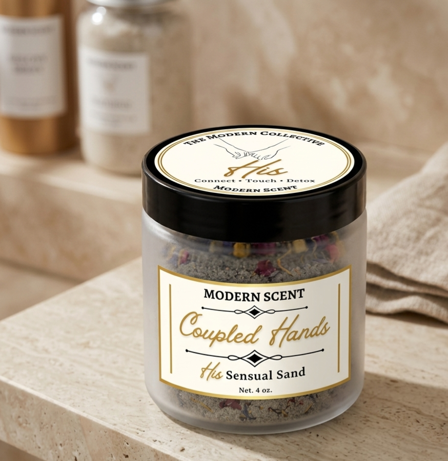 His & Hers Sensual Detox Sand | Luxury Couples Bath Soak Ritual
