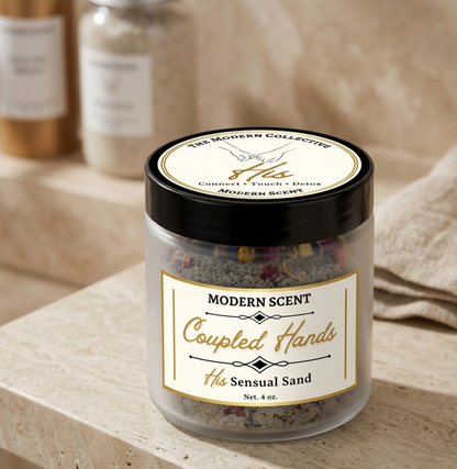 His & Hers Sensual Detox Sand | Luxury Couples Bath Soak Ritual