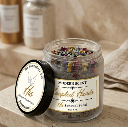 His & Hers Sensual Detox Sand | Luxury Couples Bath Soak Ritual