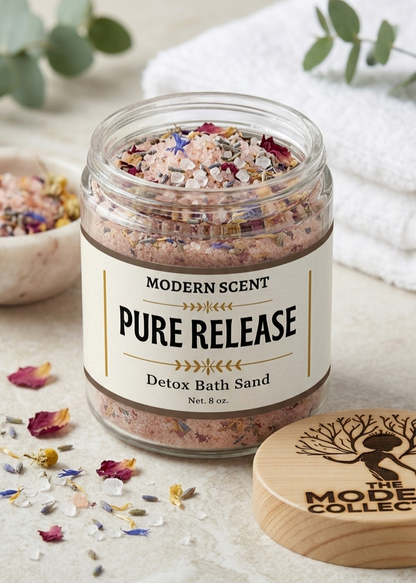 Detox Bath Sand Collection | Luxury Mineral Bath Soaks for Relaxation & Wellness