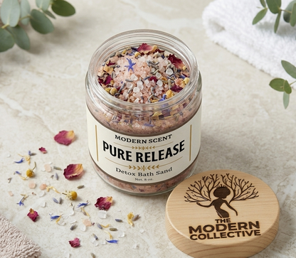 Detox Bath Sand Collection | Luxury Mineral Bath Soaks for Relaxation & Wellness