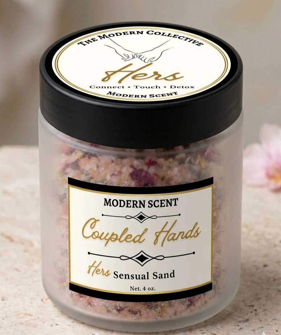His & Hers Sensual Detox Sand | Luxury Couples Bath Soak Ritual