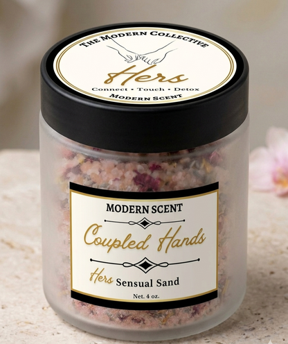 His & Hers Sensual Detox Sand | Luxury Couples Bath Soak Ritual