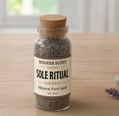Sole Ritual Mineral Foot Sand | Detoxifying Foot Soak for Tired Feet