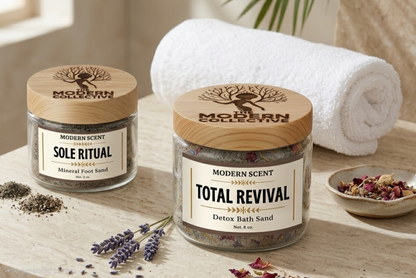 Sole Ritual Mineral Foot Sand | Detoxifying Foot Soak for Tired Feet