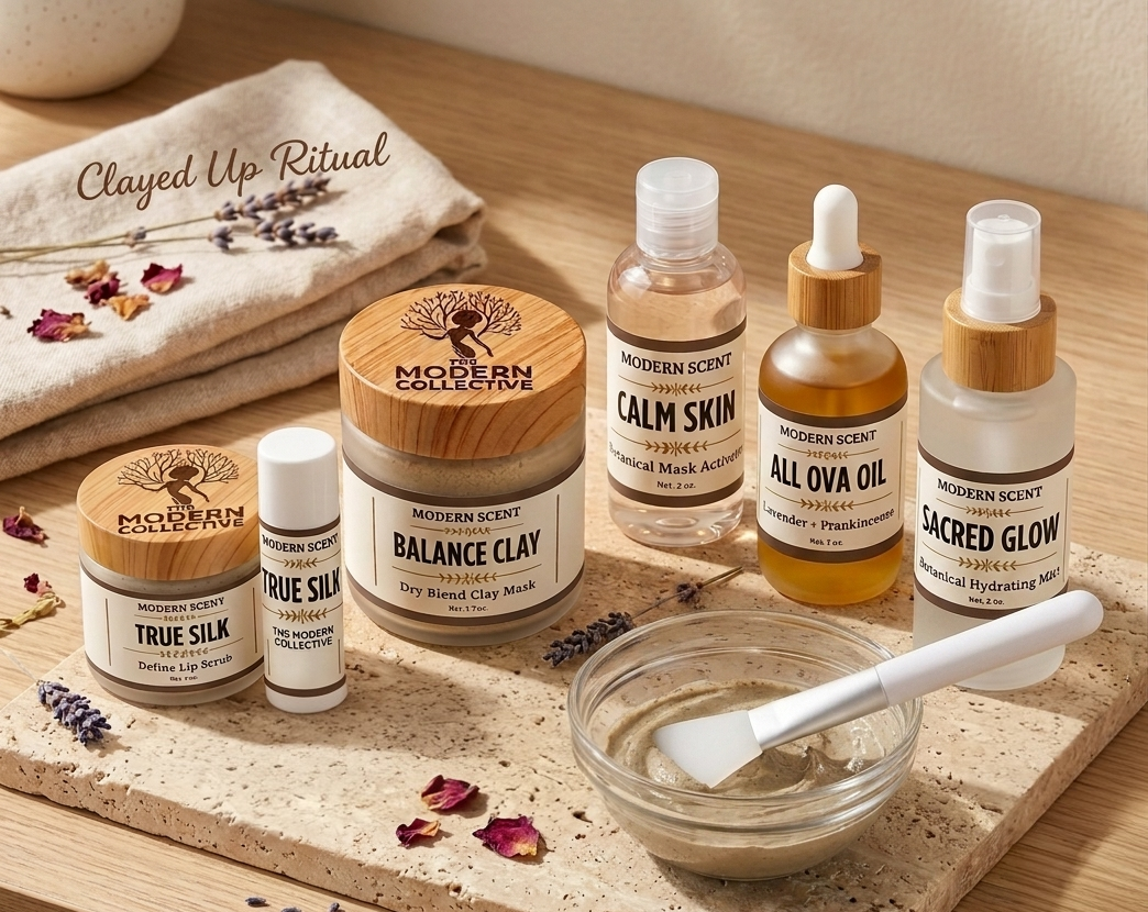 Clayed Up Ritual Collection | Luxury Clay Mask & Skincare Ritual Set