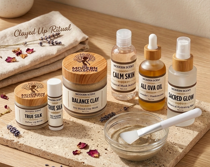 Clayed Up Ritual Collection | Luxury Clay Mask & Skincare Ritual Set
