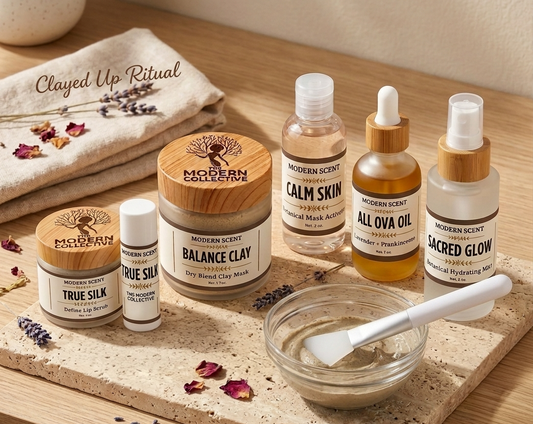 Clayed Up Ritual Collection | Luxury Clay Mask & Skincare Ritual Set