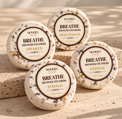 Breathe Shower Steamers — 4 Count