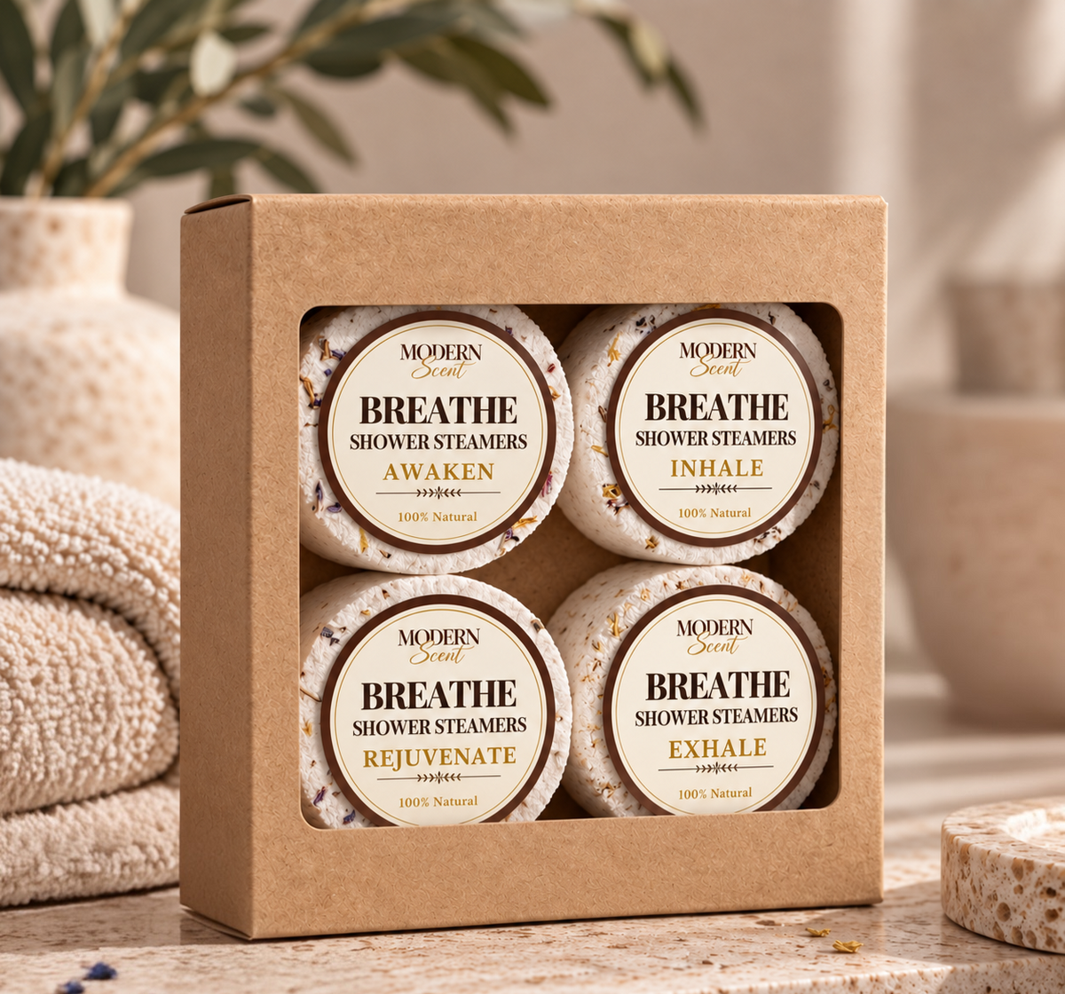 Breathe Shower Steamers — 4 Count