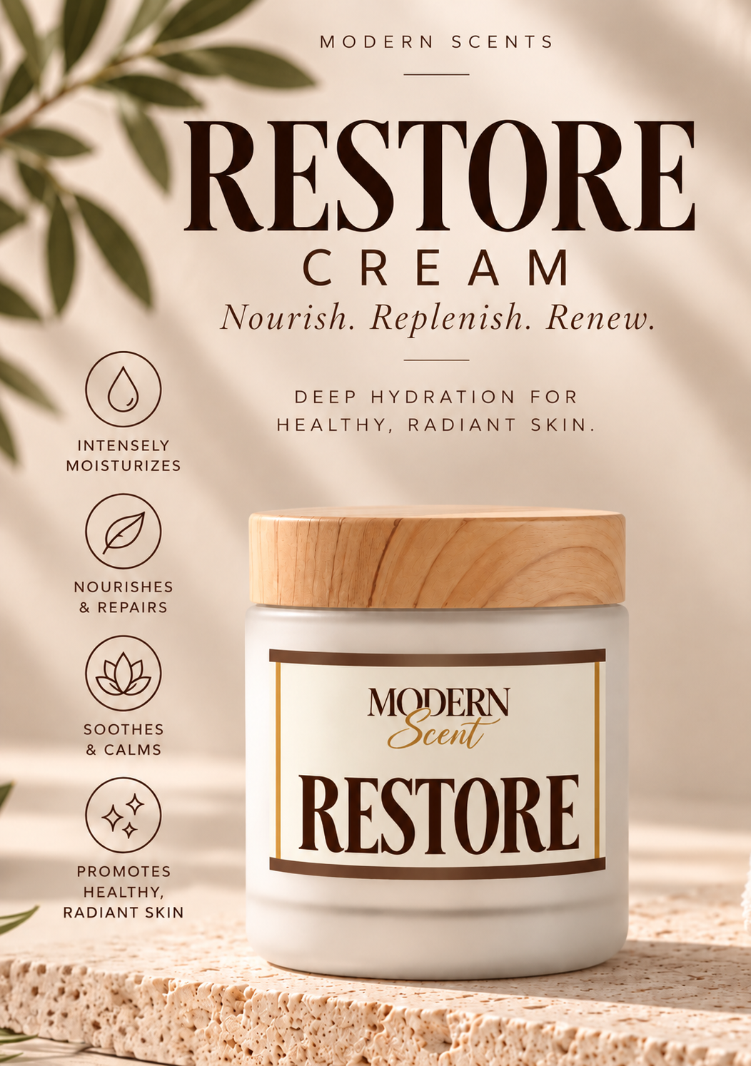 Restore Magnesium-Enhanced Comfort Cream