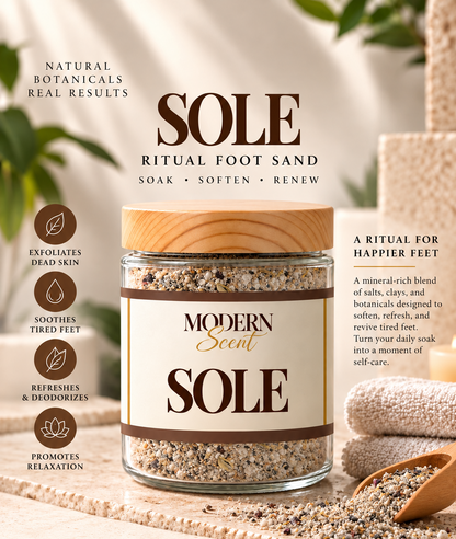 Sole Ritual Therapeutic Foot Sand