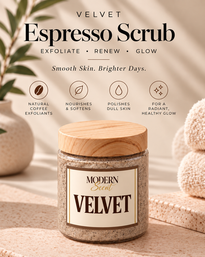 Velvet Espresso Foaming Body Polish